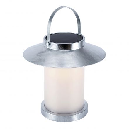 Ηλιακό Επίτοιχο Φωτιστικό Temple To-Go 35 LED 3W Galvanized IP54