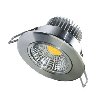 Χωνευτό Στρογγυλό LED Panel 6W Epistar Theroc