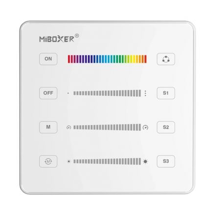 Τηλεχειριστήριο B6 SPI Για LED Ταινία ACA A-B6-B Λευκό IP20