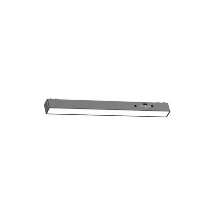 Inlight Γραμμικό Φωτιστικό LED 10W 3CCT για Ultra Thin Ράγα Μαύρο D:31,5X2,6X2,4cm (TMU0050-Black)