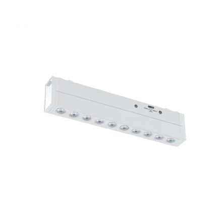Inlight Φωτιστικό LED 20W 3CCT για Ultra-Thin μαγνητική Ράγα Λευκό D:45X2,6X4,8cm (TMU0160-WH)