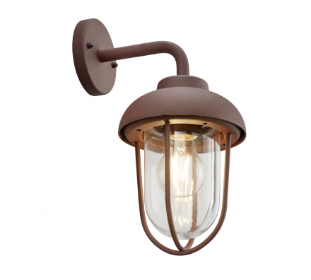 Trio Lighting Απλίκα Φανάρι DUERO 1xE27 LED IP44
