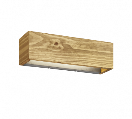 Trio Lighting Απλίκα LED 13.5W Ξύλο BRAD