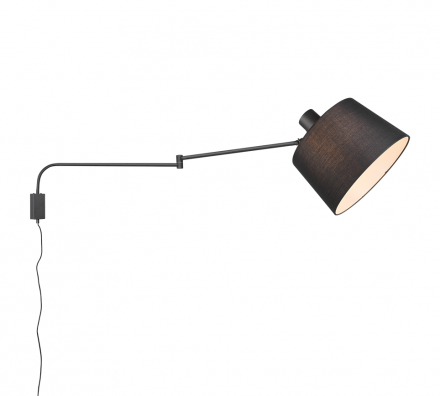 Trio Lighting Απλίκα LED 1xE27 Μέταλλο BALDO