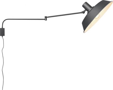 Trio Lighting Απλίκα LED 1xE27 Μέταλλο BOLDER
