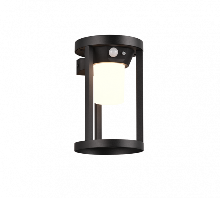 Trio Lighting Απλίκα LED 2W CARMO Μαυρό Ματ IP54