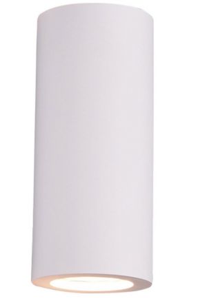 Trio Lighting Απλίκα LED 2xGU10 Γύψινο ZAZOU