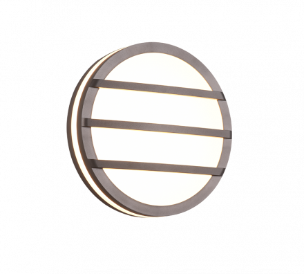 Trio Lighting Απλίκα LED 9.5W VENADO Ανθρακί Πλαστικό IP54