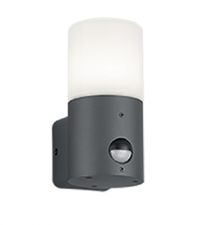 Trio Lighting Απλίκα Τοίχου HOOSIC LED 1xE27 IP44 Με Αισθητήρα Κίνησης