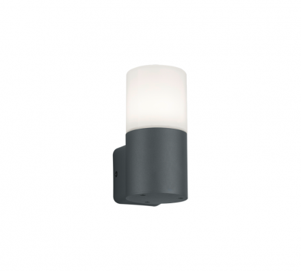 Trio Lighting Απλίκα Τοίχου HOOSIC LED 1xE27 IP44 Ανθρακί