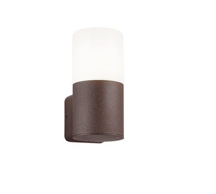 Trio Lighting Απλίκα Τοίχου HOOSIC LED 1xE27 IP44 Rusty Brown
