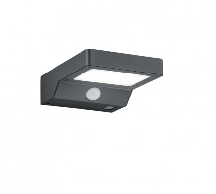 Trio Lighting Απλίκα Τοίχου Ηλιακή Motion Sensor FOMOSA LED 4.8W IP44