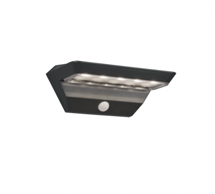 Trio Lighting Απλίκα Τοίχου Ηλιακή Motion Sensor MENDOZA LED 5W IP44