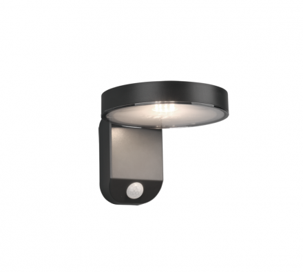 Trio Lighting Απλίκα Τοίχου Ηλιακή Motion Sensor POSADAS LED 4.5W IP44