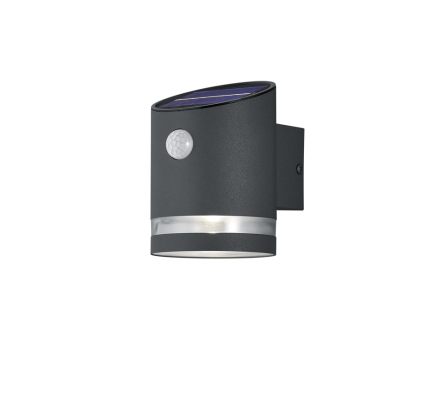 Trio Lighting Απλίκα Τοίχου Ηλιακή Motion Sensor SALTA LED 3W IP44