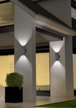 Trio Lighting Απλίκα Τοίχου UP-DOWN COLORADO LED 2x3W IP54