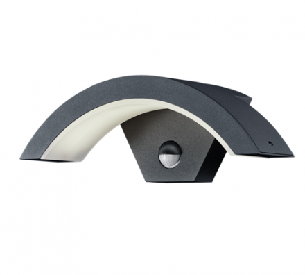 Trio Lighting Απλίκα Τοίχου UP-DOWN OHIO LED 6W IP54 Με Αισθητήρα Κίνησης