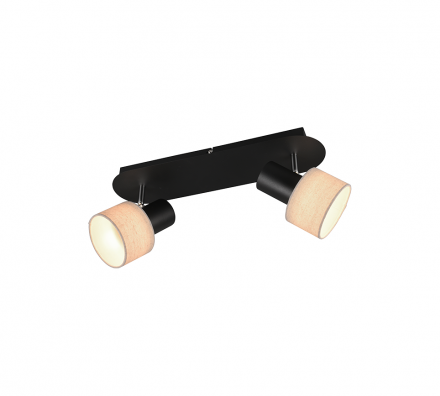Trio Lighting Διπλό Spot LED 2xGU10 Μεταλλικό WAILER