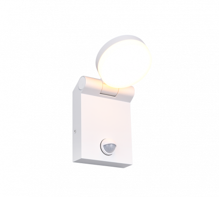 Trio Lighting Επίτοιχη Απλίκα LED 7.5W CCT Με Αισθητήρα Κίνησης ADOUR Λευκό IP44