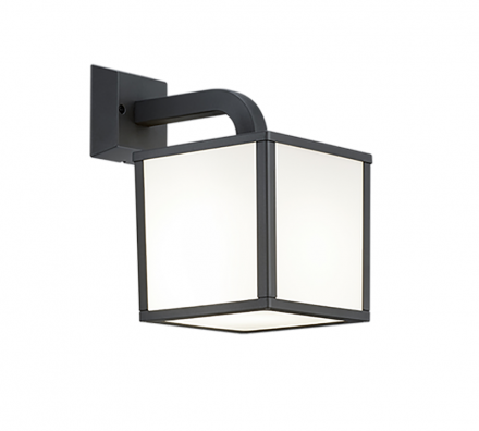 Trio Lighting Επίτοιχη Απλίκα Φανάρι CUBANGO 1xE27 LED 5W IP54
