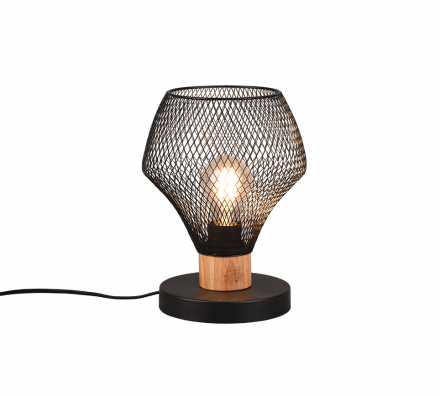 Trio Lighting Επιτραπέζιο Φωτιστικό LED 1xE27 VALERIA Μεταλλικό