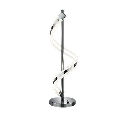 Trio Lighting Επιτραπέζιο Φωτιστικό LED 14.5W Μέταλλο SYDNEY Chrome