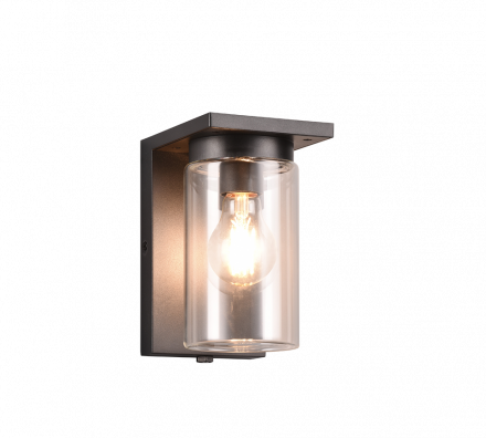 Trio Lighting Φωτιστικό Φανάρι LED 1xE27 ARDILA Μαύρο Ματ IP44
