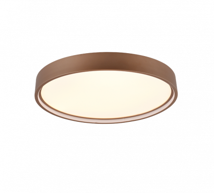 Trio Lighting Φωτιστικό Οροφής DOHA LED 29W Μέταλλο Καφέ
