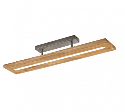 Trio Lighting Φωτιστικό Οροφής LED 27W Ξύλο BRAD
