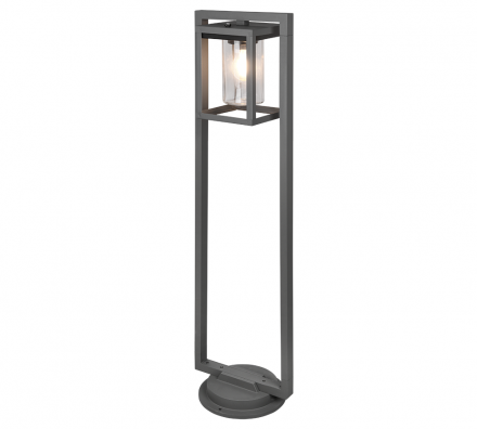Trio Lighting Φωτιστικό Δαπέδου 1m Με Αισθητήρα Μέρας/Νύχτας LUNGA 1xE27 LED IP44
