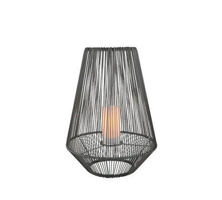 Trio Lighting Φωτιστικό Δαπέδου LED 0.02W MINEROS Ηλιακό Dusk Sensor IP44 37cm