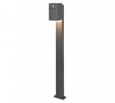 Trio Lighting Φωτιστικό Κήπου AVON LED 6W 1m Με Αισθητήρα Κίνησης/Ημέρας IP54