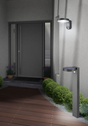 Trio Lighting Κολώνα Ηλιακή Motion Sensor POSADAS LED 4.5W IP44