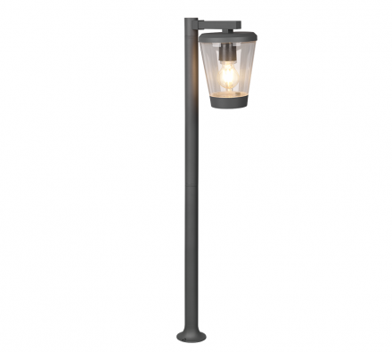 Trio Lighting Κολωνάκι Φανάρι CAVADO 1xE27 LED IP44