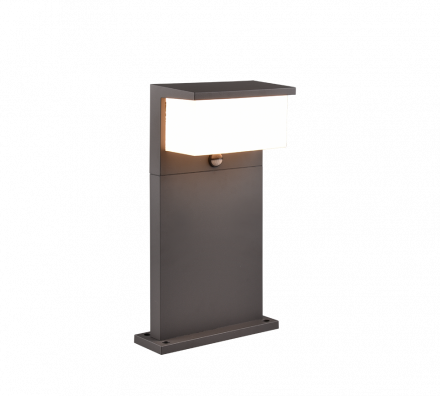 Trio Lighting Κολωνάκι Κήπου LED 13W NESTOS 45cm Με Αισθητήρα Κίνησης IP54