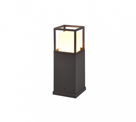 Trio Lighting Κολωνάκι Κήπου LED 14.5W WITHAM 40cm Ανθρακί IP54