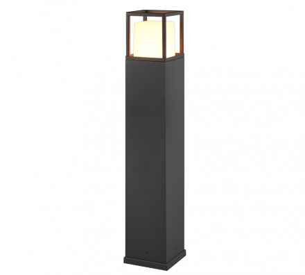 Trio Lighting Κολωνάκι Κήπου LED 14.5W WITHAM 80cm Ανθρακί IP54