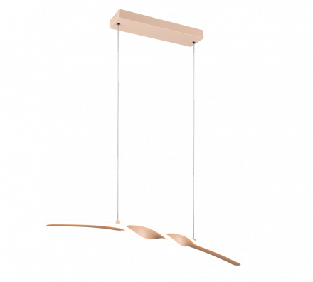 Trio Lighting Κρεμαστό Φωτιστικό LED 18W 4000K GINKO Sand Μέταλλο
