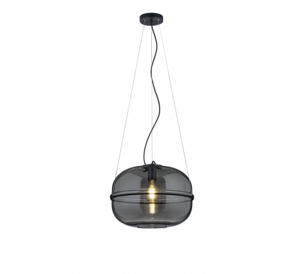 Trio Lighting Κρεμαστό Φωτιστικό LED 1xE27 LORENA Μέταλλο/Γυαλί