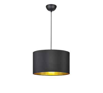 Trio Lighting Κρεμαστό Φωτιστικό LED 1xE27 Υφασμάτινο HOSTEL