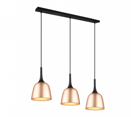 Trio Lighting Κρεμαστό Φωτιστικό LED 3xE27 Αλουμίνιο CHIRON