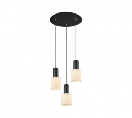 Trio Lighting Κρεμαστό Φωτιστικό LED 3xGU10 Μεταλλικό WAILER