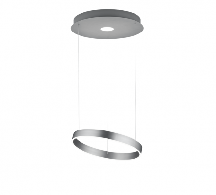 Trio Lighting Κρεμαστό Φωτιστικό LED 45W Μέταλλο LOGAN Dimmable
