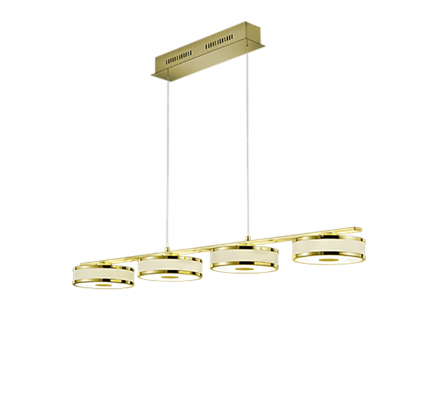 Trio Lighting Κρεμαστό Φωτιστικό LED 4x7.5W Μέταλλο AGENTO