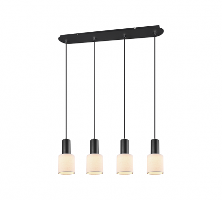 Trio Lighting Κρεμαστό Φωτιστικό LED 4xGU10 Μεταλλικό WAILER