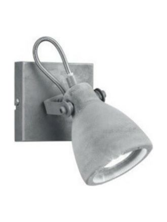 Trio Lighting Μονό Spot LED 1xGU10 CONCRETE