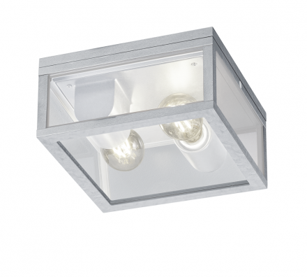 Trio Lighting Πλαφονιέρα GARONNE 1xE27 LED IP44