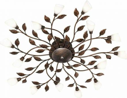 Trio Lighting Πλαφονιέρα LED 15x1.1W Μέταλλο-Γυαλί REPOSA