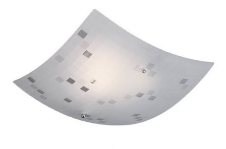 Trio Lighting Πλαφονιέρα LED 1xE27 Γυάλινη COLINA