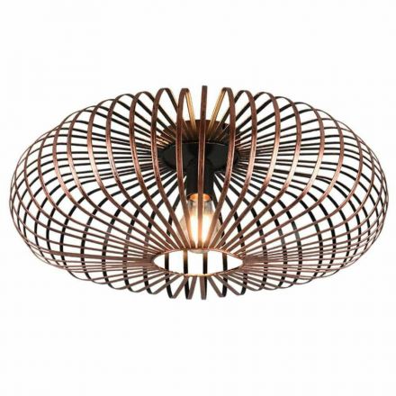 Trio Lighting Πλαφονιέρα LED 1xE27 Μέταλλο JOHANN Φ50